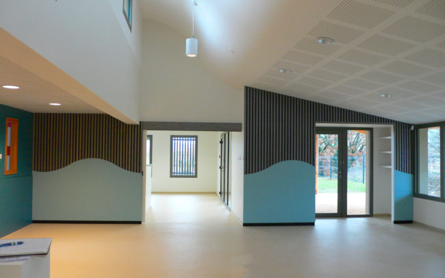 Crèche Chomérac salle d'éveil 3 tamtam architecture