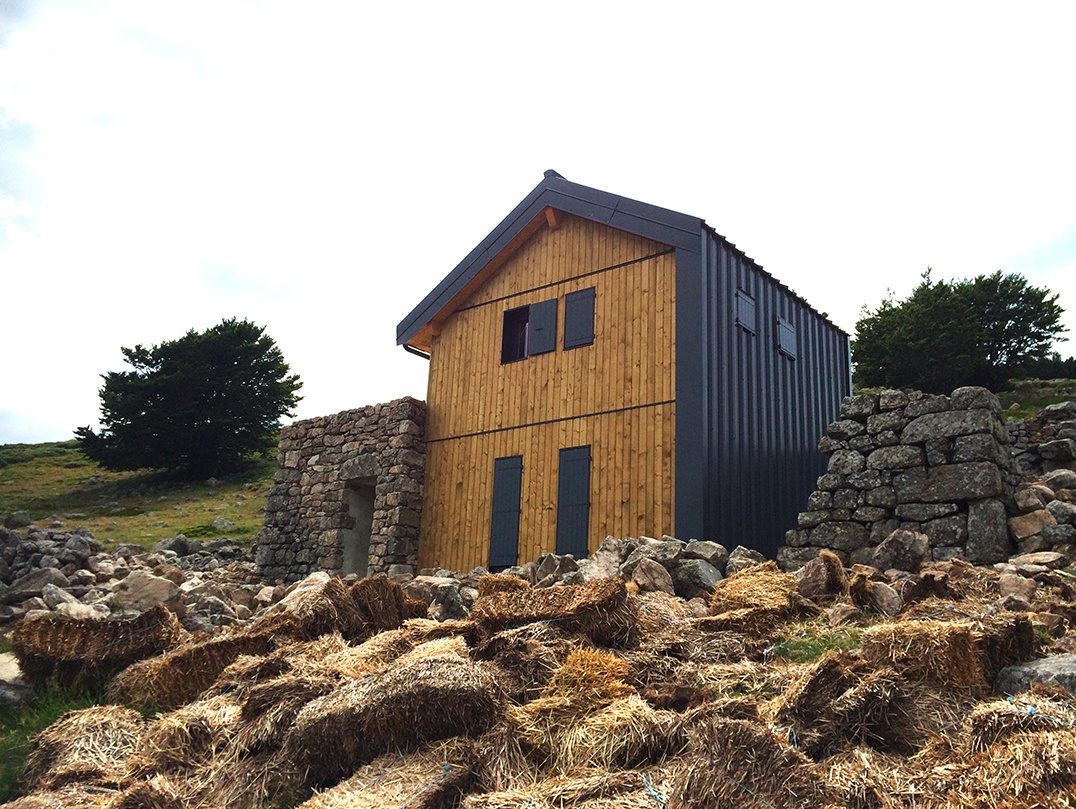 Cabane Pastorale Façade Est et Nord tam tam architecture
