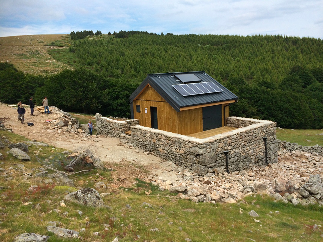 Cabane Pastorale vue générale Sud Cabane Pastorale vue générale Sud tamtam architecture